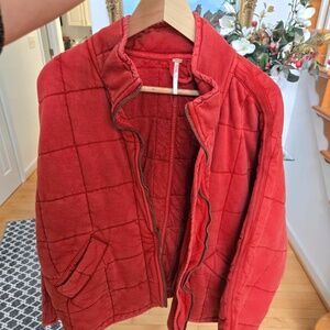 NWT DOLMAN QUILTED KNIT JACKET IN RARE COLOR MYRRH 100% COTTON WOMEN SIZE SMALL
